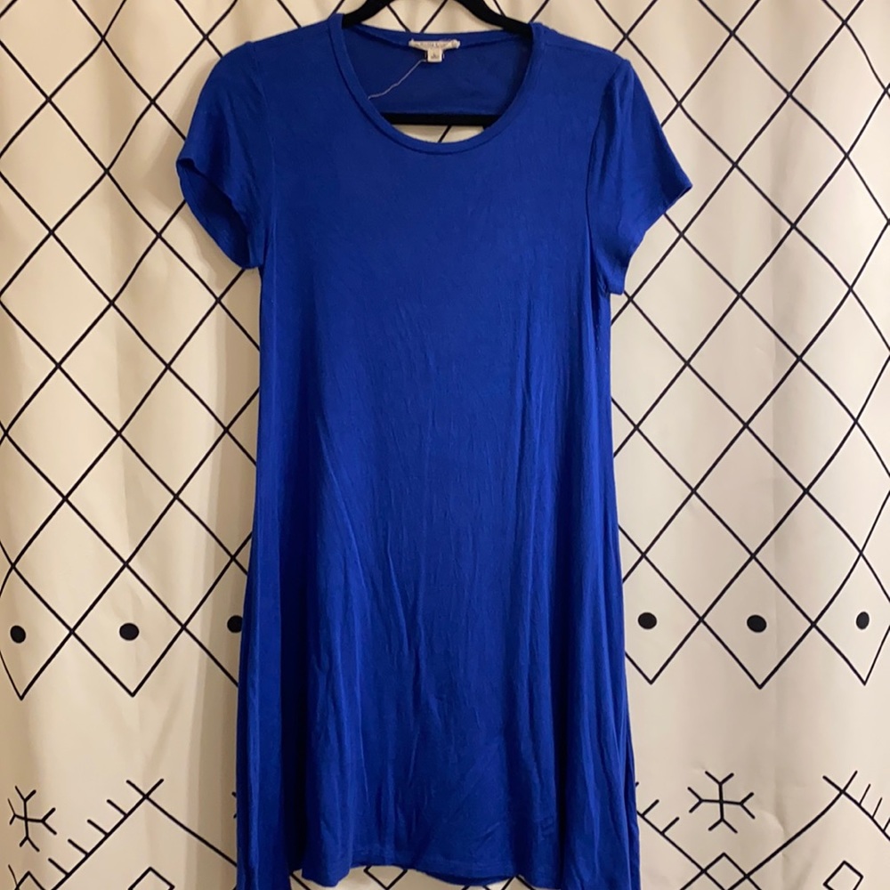 Royal blue dress